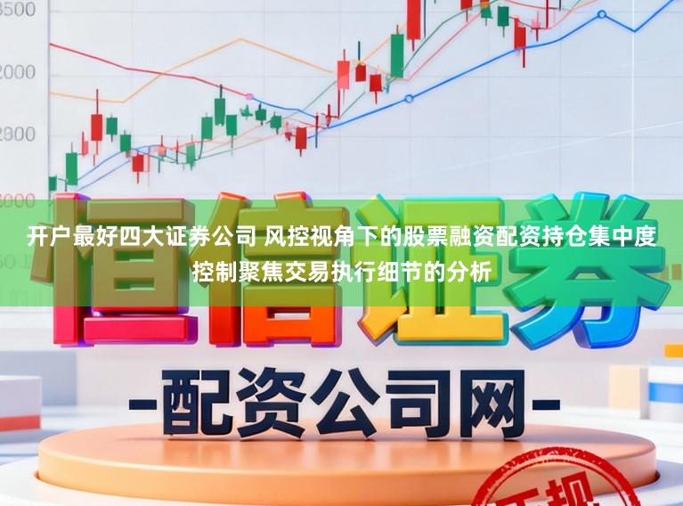 开户最好四大证券公司 风控视角下的股票融资配资持仓集中度控制聚焦交易执行细节的分析