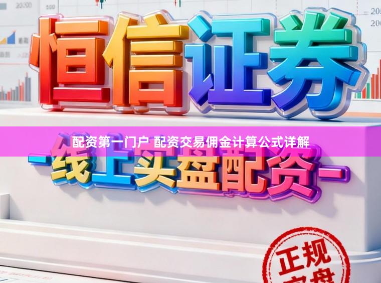 配资第一门户 配资交易佣金计算公式详解